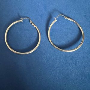 Sterling silver 925 hoop earrings